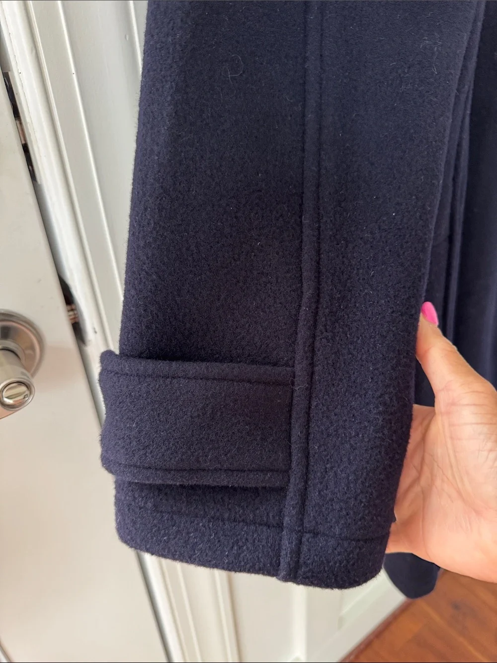 J Crew Duffle coat in wool Size L